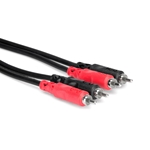 Hosa Stereo Interconnect, Dual RCA to Same, 2 m