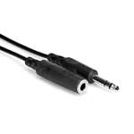 Hosa Headphone Extension Cable, 1/4 in TRS to 1/4 in TRS, 10 ft