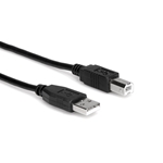 Hosa High Speed USB Cable, Type A to Type B, 5 ft