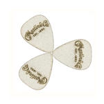 Martin Ukulele Picks, White, 2.5mm, 4 Pack
