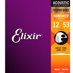 16052 Elixir Acoustic Phosphor Bronze Nanoweb Light