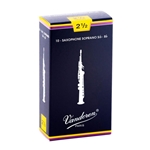 Vandoren Traditional Soprano Sax Reeds #2.5, Box of 10