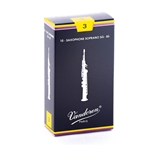 Vandoren Traditional Soprano Sax Reeds #3, Box of 10