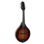 Loar A-style Mandolin, Solid Top, Brownburst
