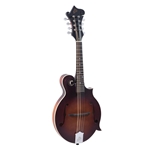 Loar F-style Mandolin, Solid Top, Brownburst