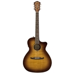 Fender FA-345CE Auditorium, Laurel Fingerboard, 3-Tone Tea Burst