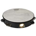 Remo Fiberskyn Tambourine, Black, 10"