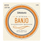 D'Addario EJ55 Phosphor Bronze Banjo Strings