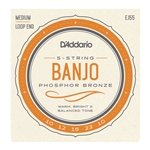 D'Addario EJ55 Phosphor Bronze Banjo Strings