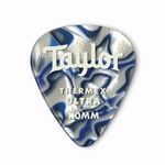 Taylor Thermex 351 Picks, Blue Swirl, 1.0mm, 6 pk