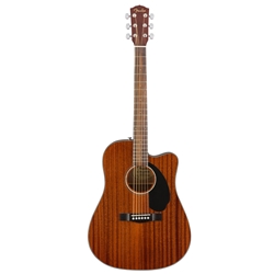 Fender CD-60SCE Dreadnought, All Mahogany