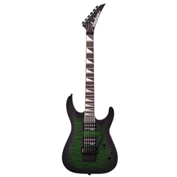 Jackson JS32Q DKA Dinky Arch Top, Transparent Green Burst