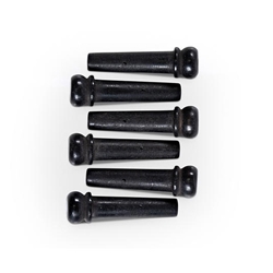 Taylor Bridge Pins, Black Plastic, 6 Pack