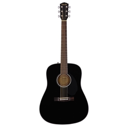 Fender CD-60S Dreadnought, Walnut Fingerboard, Black