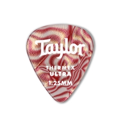 Taylor Thermex 351 Picks, Ruby Swirl Ultra, 6 pack