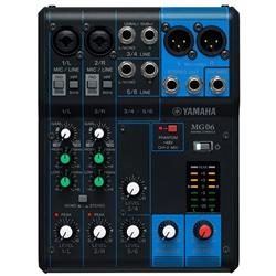 Yamaha MG06 Audio Mixer