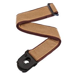 Planet Waves 50PLB06 Planet Lock Guitar Strap, Tweed