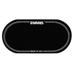 Evans EQ Double Pedal Patch, Black Nylon