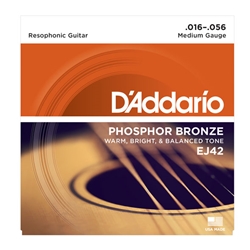 D'Addario EJ42 Resophonic Guitar Strings