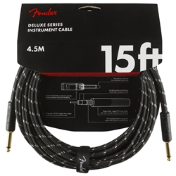 Fender Deluxe Instrument Cable, Tweed, 15'