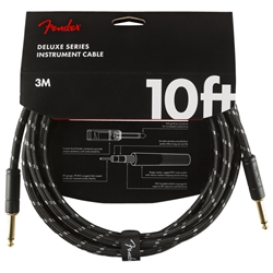 Fender Deluxe Instrument Cable, Tweed, 10'