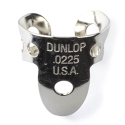 Dunlop Nickel Silver Finger Thumb Pick Set, .0225