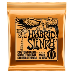 Ernie Ball 2222 Hybrid Slinky Nickel Wound Electric Guitar Strings