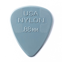 Dunlop Nylon Standard Picks, .88, 12 Pack