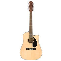Fender CD-60SCE Dreadnought 12 string, Natural