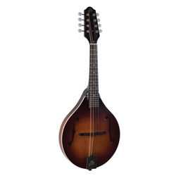 Loar A-style Mandolin, Solid Top, Brownburst