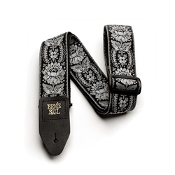 Ernie Ball Jacquard Guitar Strap, Silver Orleans
