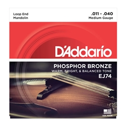 D'Addario EJ74 Phosphor Bronze Mandolin Strings Medium